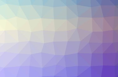 Mavi, sarı ve kırmızı yatay düşük poli arka plan resmi. Güzel Çokgen tasarım deseni. İhtiyaçlarınız için yararlı. 