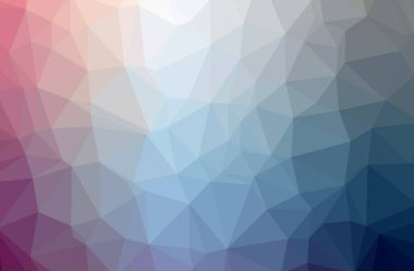 Soyut mavi, kırmızı ve sarı yatay düşük polimerli arkaplan. Çok güzel bir çokgen dizaynı. İhtiyaçlarınız için faydalı. 