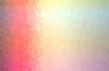 Kırmızı ve sarı küçük altıgen arka plan soyut gösteren resim