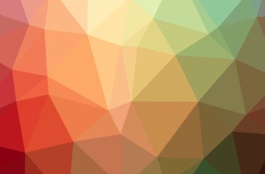 Soyut Orange, Pink, Kırmızı yatay düşük polimer arkaplan. Çok güzel bir çokgen dizaynı. İhtiyaçlarınız için faydalı. 