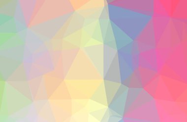 Soyut Pembe, sarı yatay düşük polimer arkaplan. Çok güzel bir çokgen dizaynı. İhtiyaçlarınız için faydalı. 