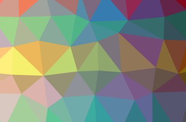 Mavi, kırmızı ve mor yatay düşük poli arka plan resmi. Güzel Çokgen tasarım deseni. İhtiyaçlarınız için yararlı. 