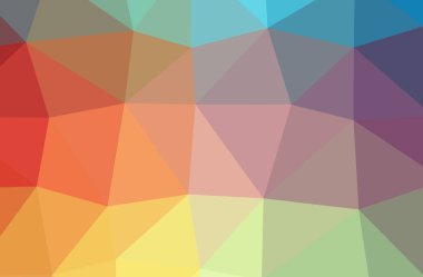 İllüstrasyon soyut turuncu, kırmızı, sarı yatay düşük poli arka plan. Güzel Çokgen tasarım deseni. İhtiyaçlarınız için yararlı. 