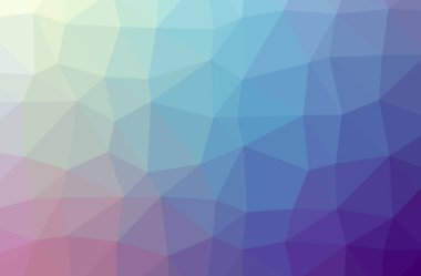 Soyut Mavi ve Mor yatay düşük polimer arkaplan çizimi. Çok güzel bir çokgen dizaynı. İhtiyaçlarınız için faydalı. 