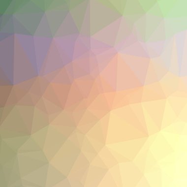 Soyut düşük poli turuncu kare arka plan resmi