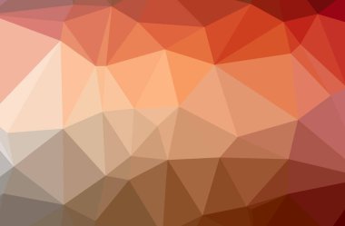 Soyut Orange yatay düşük polimer arkaplan tasviri. Çok güzel bir çokgen dizaynı. İhtiyaçlarınız için faydalı. 