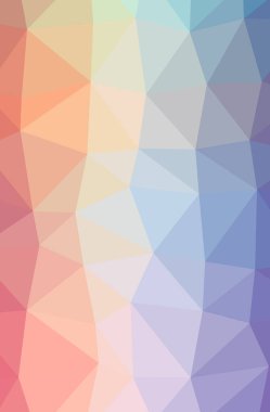 Soyut düşük poli mavi dikey arka plan resmi