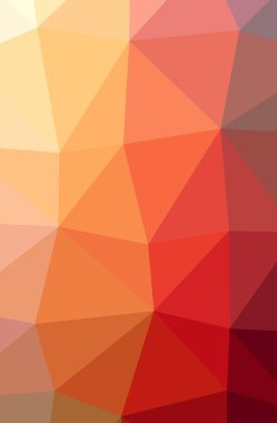 Soyut Orange dikey düşük polimerli arka plan tasviri. Çok güzel bir çokgen dizaynı. İhtiyaçlarınız için faydalı. 