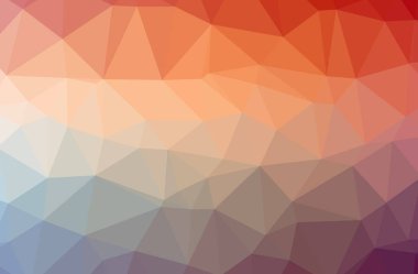 Soyut Orange, Pink, Kırmızı yatay düşük polimer arkaplan. Çok güzel bir çokgen dizaynı. İhtiyaçlarınız için faydalı. 