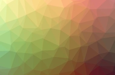 Soyut yeşil, turuncu yatay düşük polimer arkaplan. Çok güzel bir çokgen dizaynı. İhtiyaçlarınız için faydalı. 