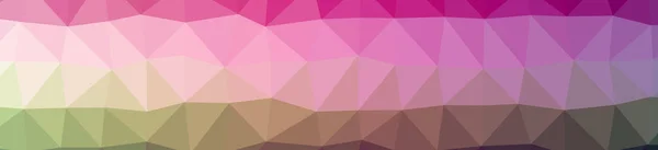 Illustration of abstract Pink banner low poly background. Beautiful polygon design pattern. Useful for your needs.