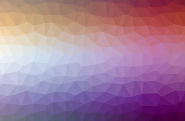 Illustration Abstract Purple Horizontal Low Poly Background Beautiful Polygon Design — Stock Photo, Image