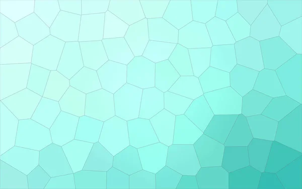 Ilustración Aqua Pastel Big Hexagon Background — Foto de Stock