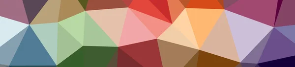 Ilustración Fondo Abstracto Naranja Púrpura Rojo Banner Bajo Poli Hermoso —  Fotos de Stock