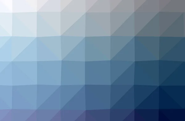 Illustration Abstract Blue Horizontal Low Poly Background Beautiful Polygon Design — Stock Photo, Image