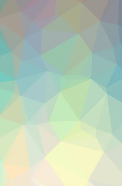 Illustration Abstrakt Grön Gul Vertikal Låg Poly Bakgrund Vackert Polygonmönster — Stockfoto