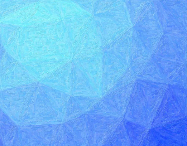 青色の厚塗り塗料の抽象的なイラストを見事な プリントの素敵です — ストック写真