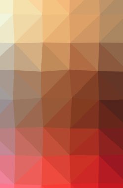 Soyut Turuncu, Pembe, Kırmızı dikey düşük polimerli arka plan. Çok güzel bir çokgen dizaynı. İhtiyaçlarınız için faydalı. 