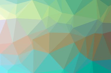 Soyut Yeşil, sarı yatay düşük polyester arkaplan. Çok güzel bir çokgen dizaynı. İhtiyaçlarınız için faydalı. 