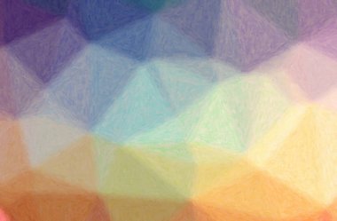 Turuncu, sarı Impasto arkaplanının soyut çizimi.