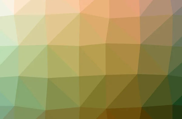 Illustration Abstract Orange Horizontal Low Poly Background Beautiful Polygon Design — Stock Photo, Image