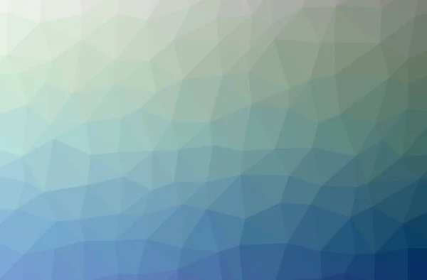 Illustration Abstract Blue Green Horizontal Low Poly Background Beautiful Polygon — Stock Photo, Image