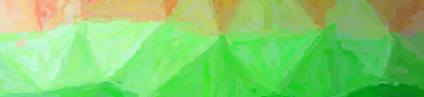 Abstrakte Illustration Des Grünen Impressionismus Impasto Hintergrund — Stockfoto