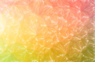 Turuncu Düşük Kaplama Pastel arkaplanının soyut çizimi.