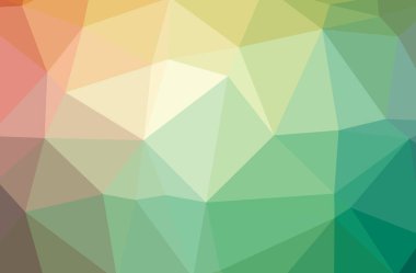 Soyut Yeşil Yatay Düşük Yalan Makinesi arkaplanı tasviri. Çok güzel bir çokgen dizaynı. İhtiyaçlarınız için faydalı. 