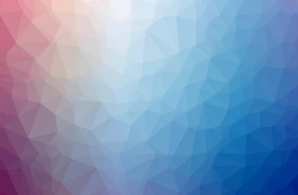 Illustration Des Abstrakten Blauen Und Violetten Horizontalen Poly Hintergrunds Schöne — Stockfoto
