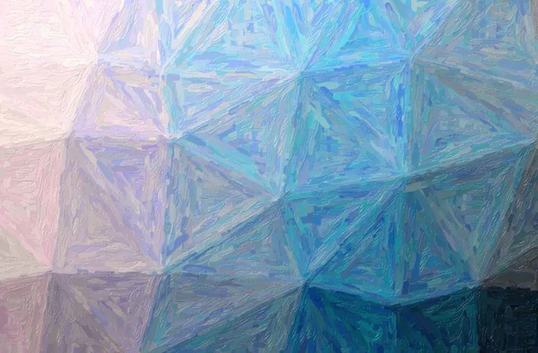 青大のカラー バリエーションの厚塗り背景の抽象的なイラスト — ストック写真
