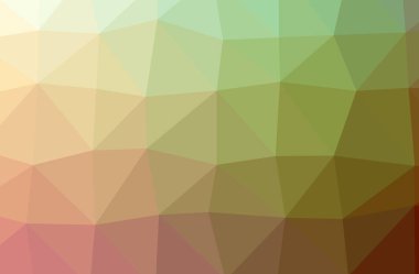 Soyut yeşil, turuncu yatay düşük polimer arkaplan. Çok güzel bir çokgen dizaynı. İhtiyaçlarınız için faydalı. 