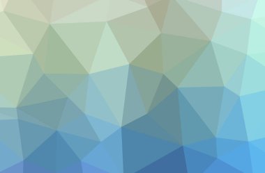 Mavi ve kahverengi yatay düşük poli arka plan resmi. Güzel Çokgen tasarım deseni. İhtiyaçlarınız için yararlı. 