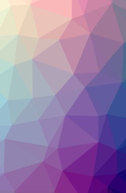 Soyut düşük poli mor dikey arka plan resmi