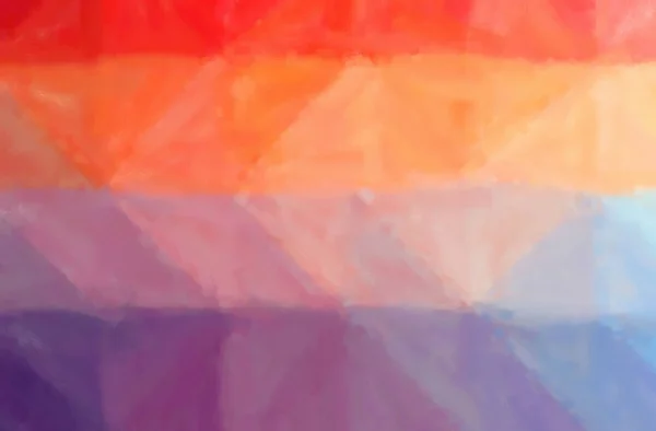 Abstrakte Illustration Von Rotem Dry Pinsel Ölfarbe Hintergrund — Stockfoto