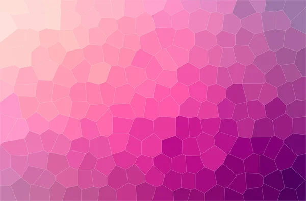Abstraktní Obrázek Růžové Střední Velikosti Hexagon Pozadí — Stock fotografie