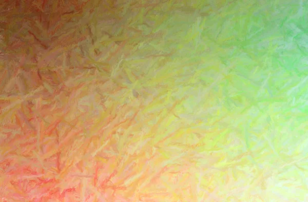 Ilustración Abstracta Naranja Pinceladas Largas Fondo Pastel — Foto de Stock