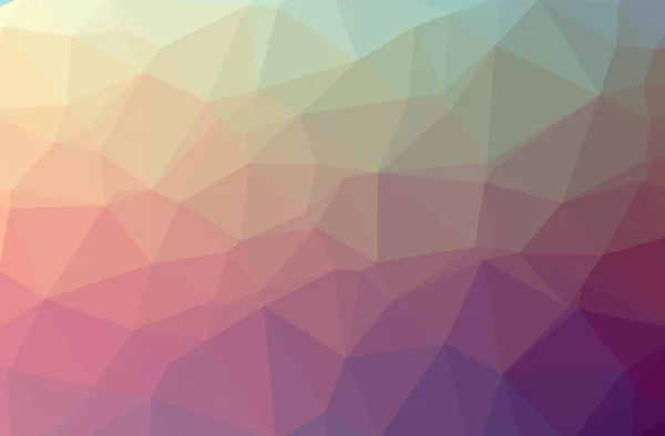 Illustration Abstract Pink Horizontal Low Poly Background Beautiful Polygon Design — Stock Photo, Image