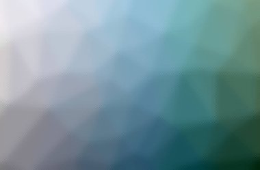 Mavinin soyut çizimi, minicik cam zemin boyunca yeşil.