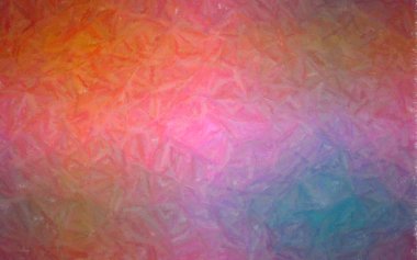 Dijital kahverengi mavi pembe ve kırmızı mum boya arka plan, soyut gösteren resim