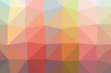 İllüstrasyon soyut turuncu, kırmızı, sarı yatay düşük poli arka plan. Güzel Çokgen tasarım deseni. İhtiyaçlarınız için yararlı. 