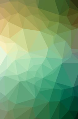 Soyut Yeşil dikey düşük poli arka plan resmi. Güzel Çokgen tasarım deseni. İhtiyaçlarınız için yararlı. 