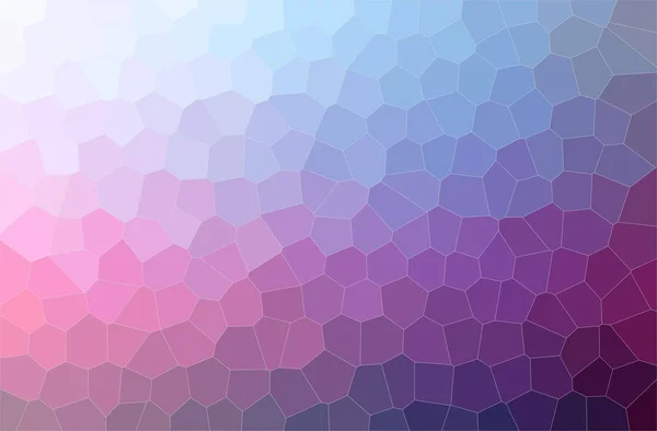 紫色中间大小的抽象例证六边形背景 — 图库照片