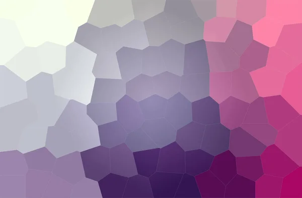 Abstract illustration of pink, purple, red Big Hexagon background.