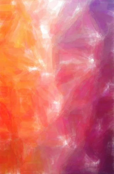 Abstract Illustratie Van Oranje Aquarel Achtergrond — Stockfoto