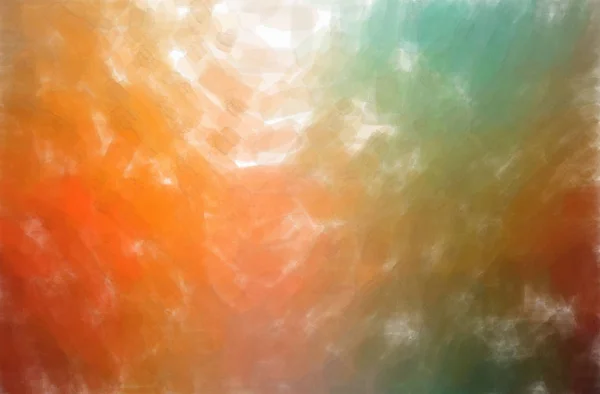 Illustration Abstraite Aquarelle Orange Avec Fond Faible Couverture — Photo