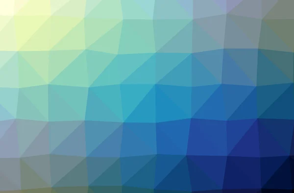 Illustration Abstract Blue Green Horizontal Low Poly Background Beautiful Polygon — Stock Photo, Image