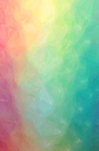 Abstrakte Darstellung Von Blauem Grünem Lila Wachsmalkreide Hintergrund — Stockfoto