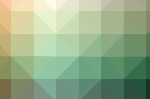 Illustration Abstract Green Horizontal Low Poly Background Beautiful Polygon Design — Stock Photo, Image
