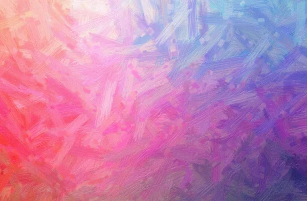 Abstract Illustration Purple Bristle Brush Oil Paint Background — Stock Photo, Image